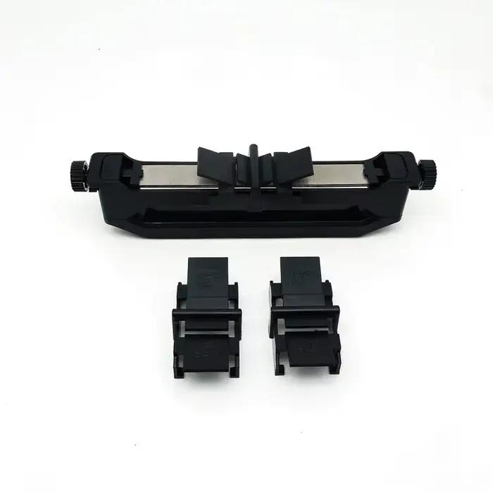 Aiguiseur de couteaux de cuisine ergonomique, outil de ponçage de précision double face, base antidé