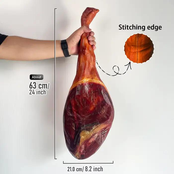 Fausses jambes de porc amusantes, accessoire réaliste en PU pour jambon et bacon, cadeau de nouveaut