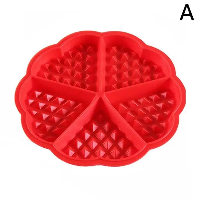 Moule à gaufres en Silicone, à gâteaux, de cuisine, de cuisson, à pain au chocolat, à muffins antiad