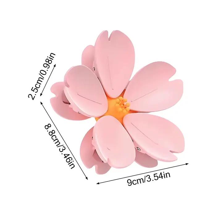 Clip alimentaire magnétique Sakura pour réfrigérateur, design élégant fleur de cerisier, aimants de 