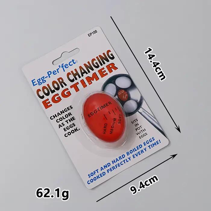 Minuterie d'œufs durs et délicieux, 1 pièce, observateur d'écoulement d'œufs durs et doux, cuisson d