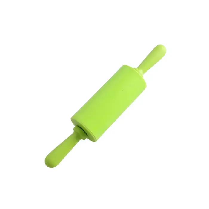 Rouleau à pâte à pâtisserie en plastique antiadhésif, rouleau à farine, rouleau à pâtisserie en Sili