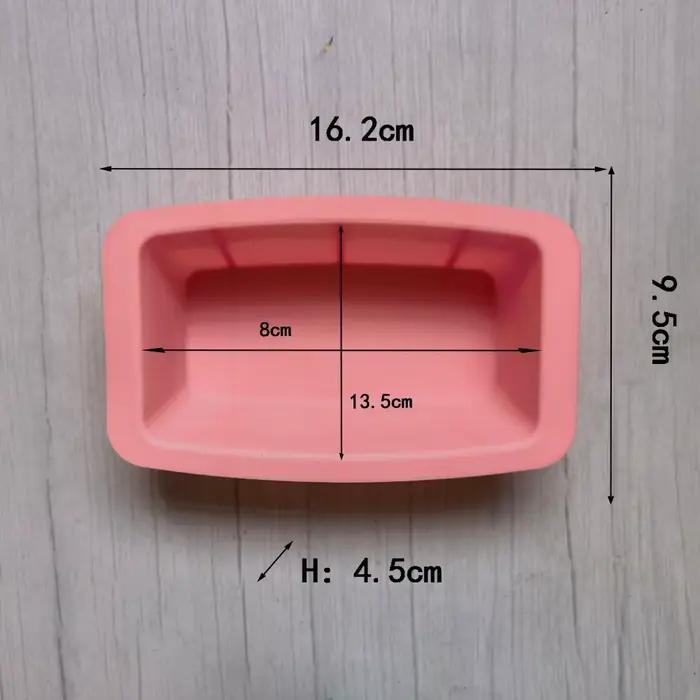 Mini moule à pain grillé en Silicone, poêle à gâteau rectangulaire, moule à gâteau au fromage, moule
