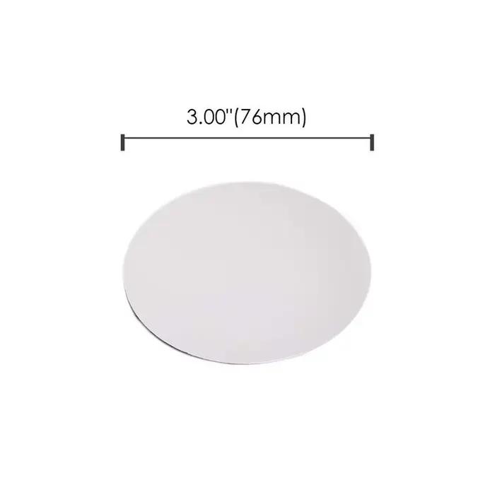 10/20 pièces/ensemble argent feuille d'aluminium vin verseur disque pliable Flexible réutilisable Mi