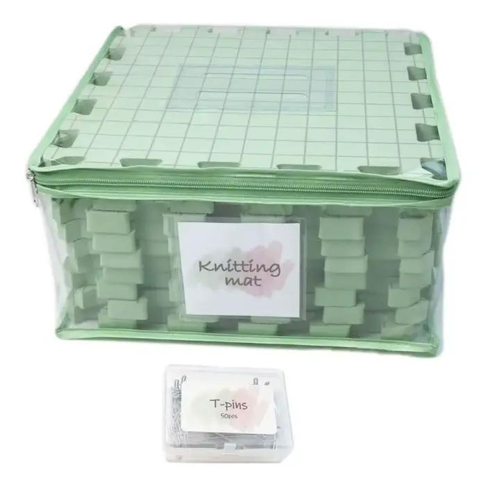 Tapis blocage pour tricot, planches blocage épaisses avec épingles en T, accessoires Crochet pour le