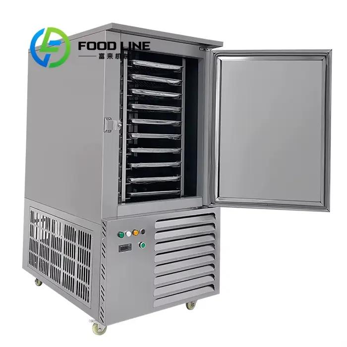 Congélateur rapide commercial de 300 L -45 degrés Congélateur de souffle de pain de viande de poisso