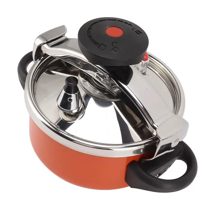 Mini Autocuiseur Astronomique en Acier Inoxydable pour Cuisinière à Gaz, Accessoire de Cuisine à Ind