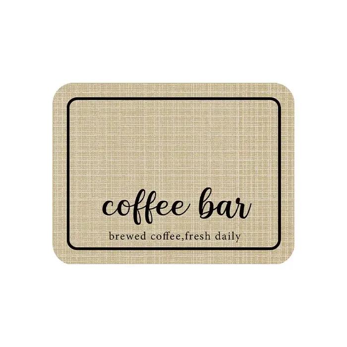 Tapis de Machine à café chaude, sans nettoyage, technologie antisalissure, coussin de contrôle de l'