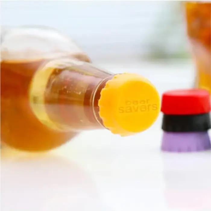Bouchons de bouteilles de bière en Silicone, couleurs acidulées, Bar, brassage à domicile, fabricati