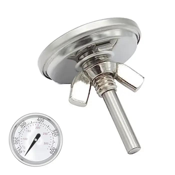Thermomètre pour barbecue, Compatible avec les grills à gaz Weber série 200 300 et série Q, jauge de