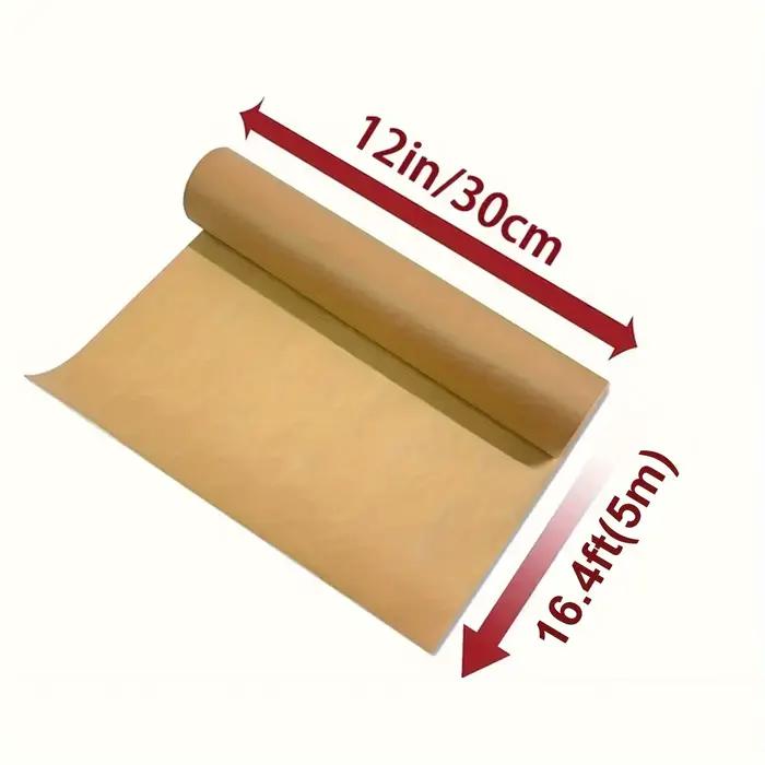 1 rouleau de papier parchemin pour la cuisson du papier de cuisson au parchemin avec rouleau de coup
