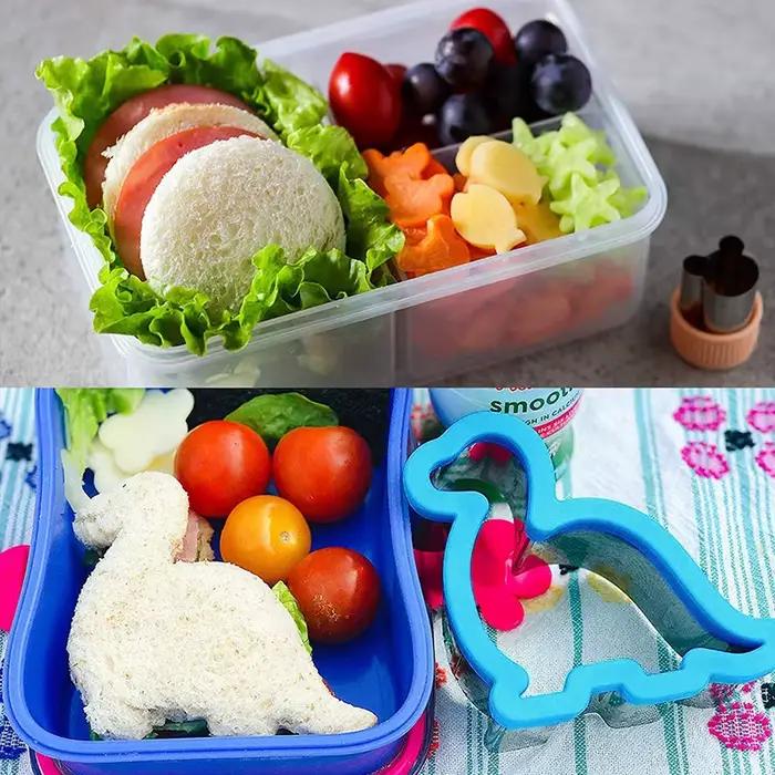 Coupe-sandwich pour enfants, cœur, étoile, turejxToast, boîte à bento, strass alimentaires, moules à