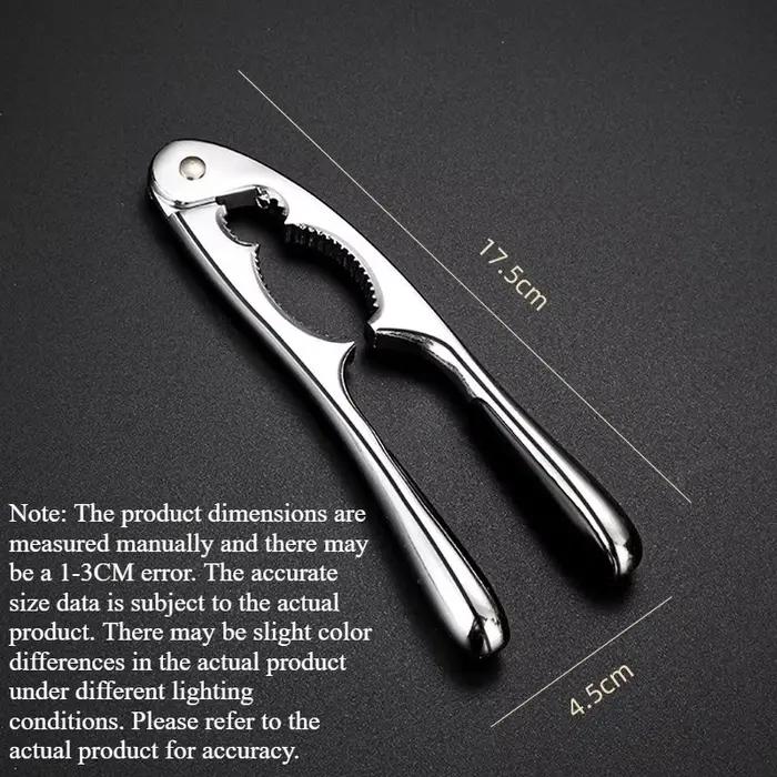 Cracker à noix manuel en acier inoxydable, Gadgets de cuisine, ouvre-noix de haute qualité, 2 Styles