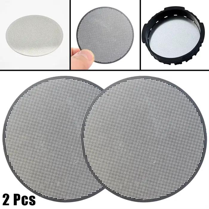 Filtres métalliques à café réutilisables, 2 pièces, maille de filtre à café en acier inoxydable, com