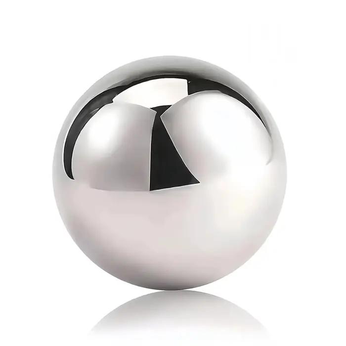 Boule de pâte à rouler en acier inoxydable, rouleau à pâte lisse et antiadhésif, boule à rouler circ