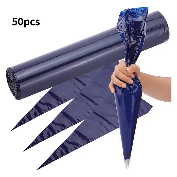 50pcs Extra Large sac à pâtisserie jetable 21 pouces décoration de gâteau glaçage passepoil crème De
