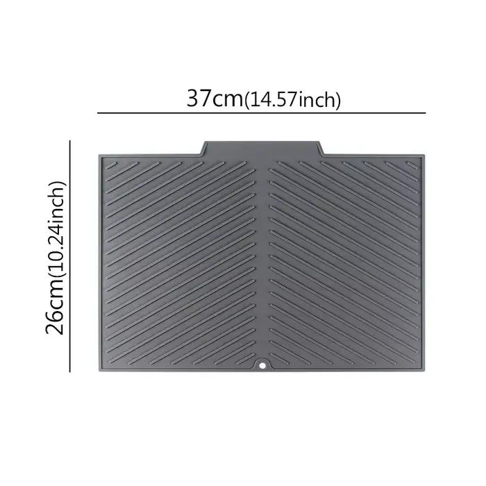 Tapis de planche de vidange en Silicone S/M/LSilicone, tapis de séchage pliable pour Machine thermiq