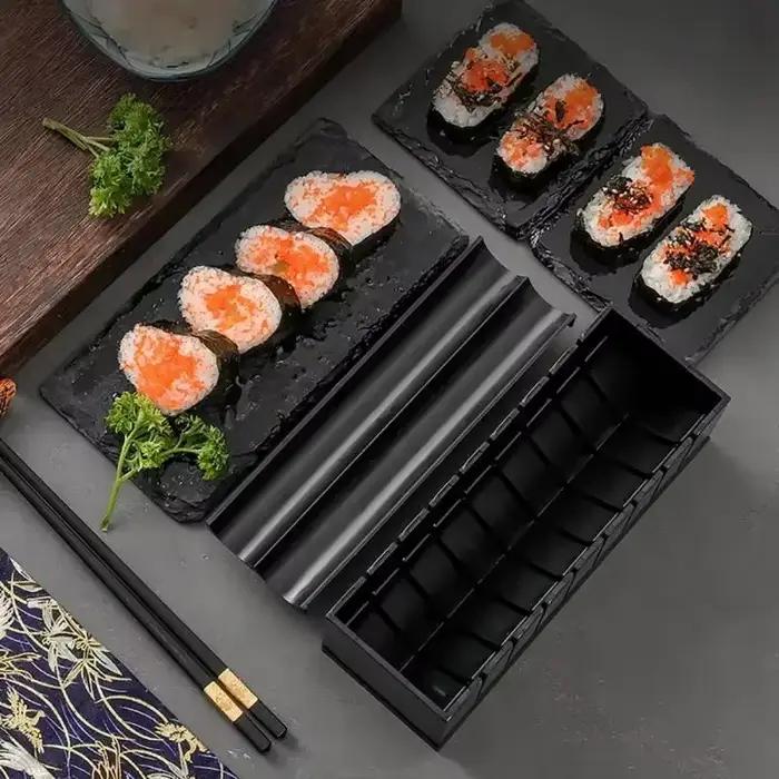 Kit de fabrication de Sushi, boule de riz japonaise, rouleau de gâteau, moule, bricolage, outil de f