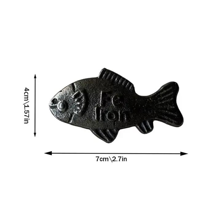 Outil de cuisson en fer pour poissons et oiseaux – Complément de fer naturel pour les repas, outil d