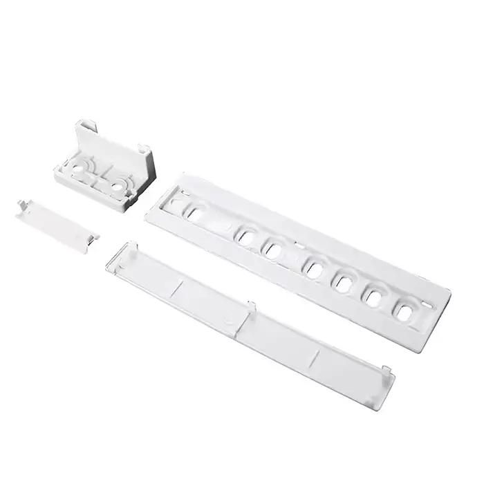 Rail coulissant de réfrigérateur intégré pour porte de réfrigérateur, kit de montage, guide coulissant mobile, 1 jeu