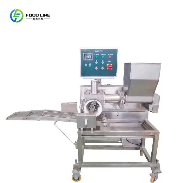 FOODLINE Machine automatique personnalisée pour la fabrication de coupes de viande / Machine à faire des galettes de burger / Ligne de production de tourtes à la viande