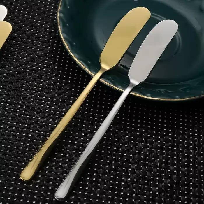 Spatule à fromage et à dessert en acier inoxydable design moderne pour la cuisine et la table occasions spéciales