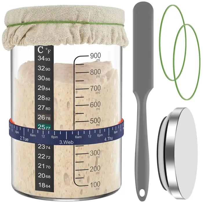 Pot à levain 900 ml, récipient