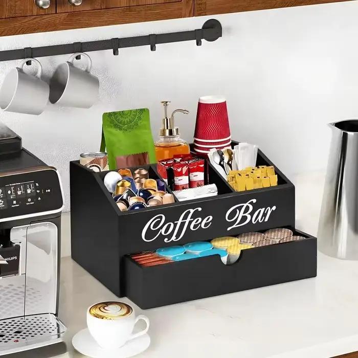 Mir à café et à thé en bois