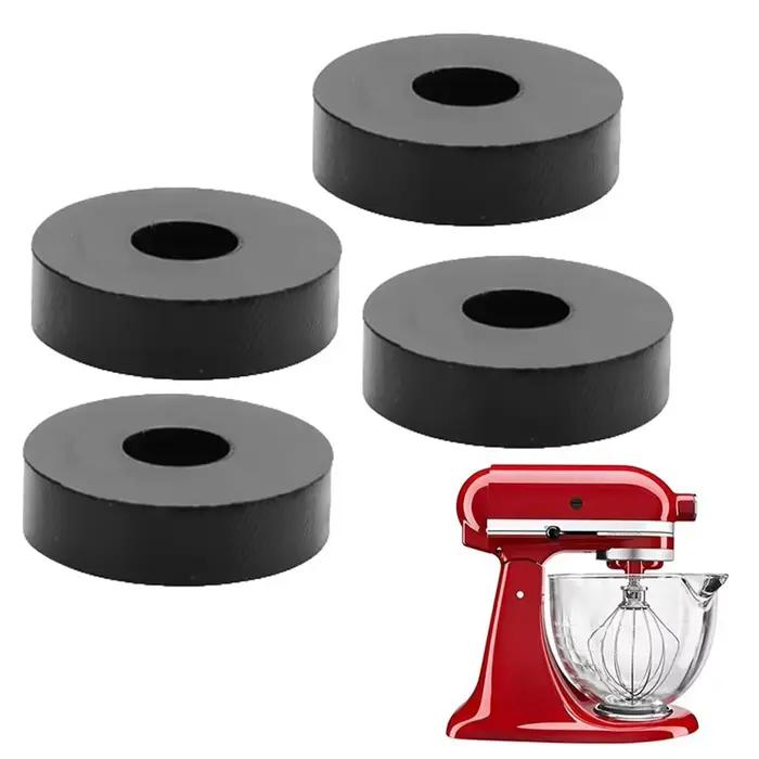 Paquet de 4 rondelles en caoutchouc pour mélangeurs KitchenAid pour mélangeurs à tête inclinable Kitchenaid, accessoires de cuisine