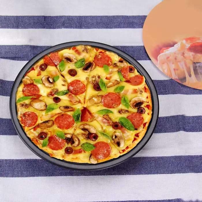 Poêle à Pizza ronde de 6/7/8/9/10 pouces