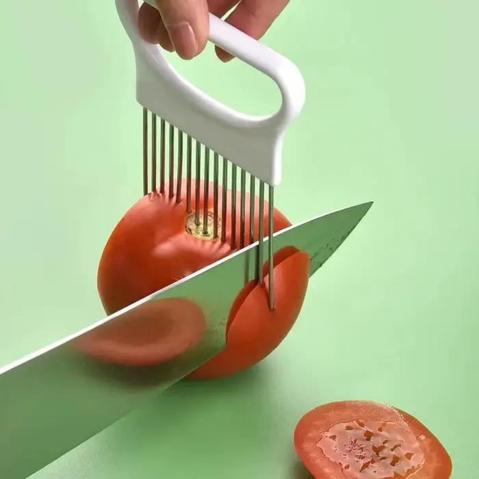 Trancheuse d'oignons sans effort avec ce 1 pièce