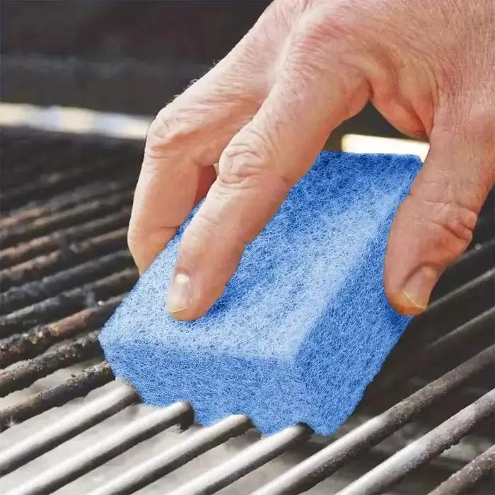 6 éponges de nettoyage professionnelles pour barbecue