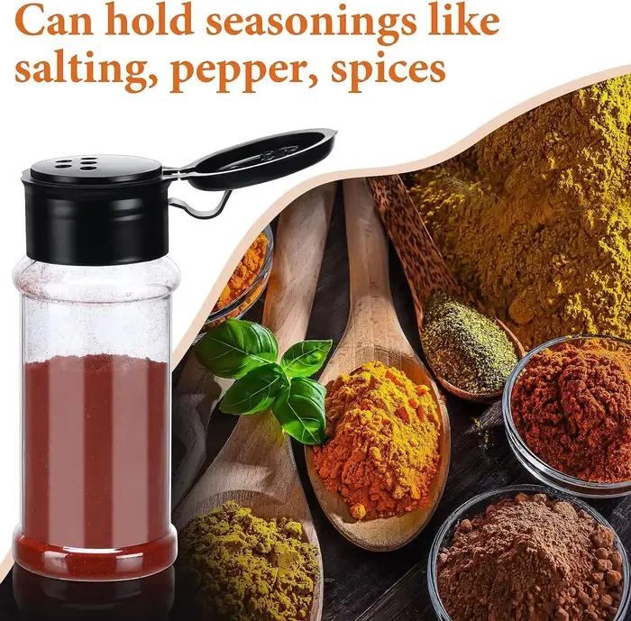 Pot d'assaisonnement en plastique, 100ml, 5 à 20 pièces/ensemble, bouteille de vinaigre, condiments pour barbecue