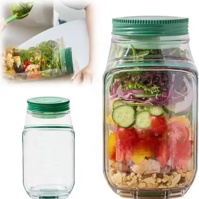 Salad Pod Vertical Layering : Conteneur de stockage de salade en plastique