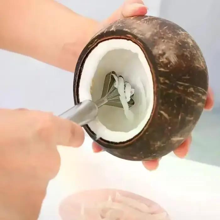 Râpe à noix de coco en acier inoxydable