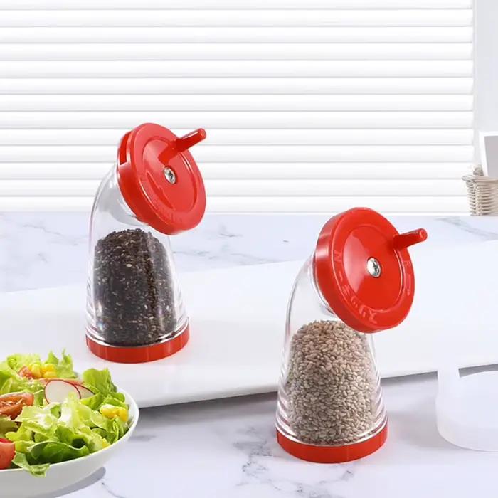 Broyeur de graines de sésame, distributeur de graines de sésame de 75ml, outil de broyage de graines de cuisine multifonctionnel, moulin à sésame manuel pour la cuisine
