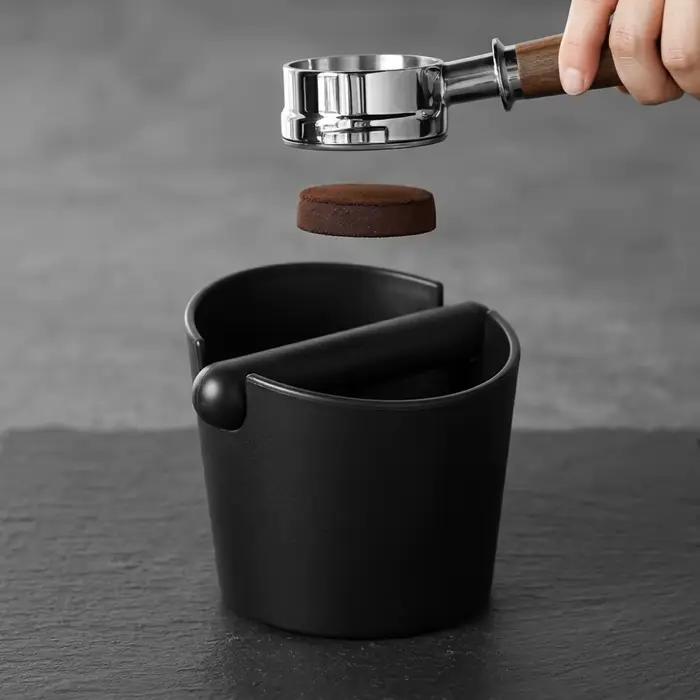 Boîte à café anti-dérapante pour barista récupération résidus espresso seau poudres accessoires outils pour café professionnel maison occasions spéciales
