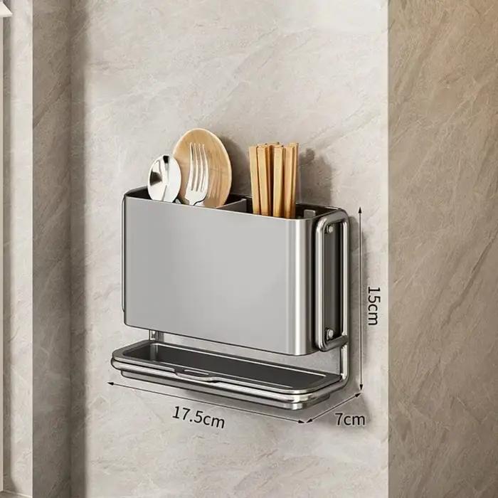 1 support mural pour couteaux de cuisine