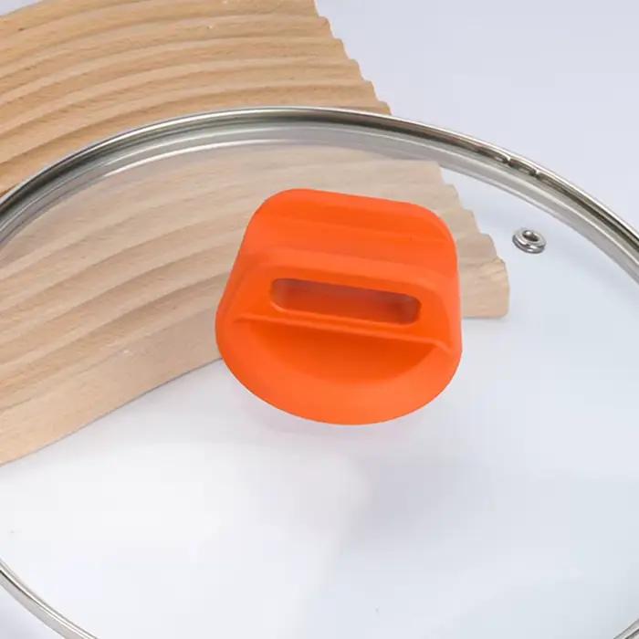 Capuchons universels de boutons de Pot Lib couvercles de casserole en bois résistants à la chaleur poignée de levage de remplacement ustensiles de cuisine pour homme femme occasions spéciales