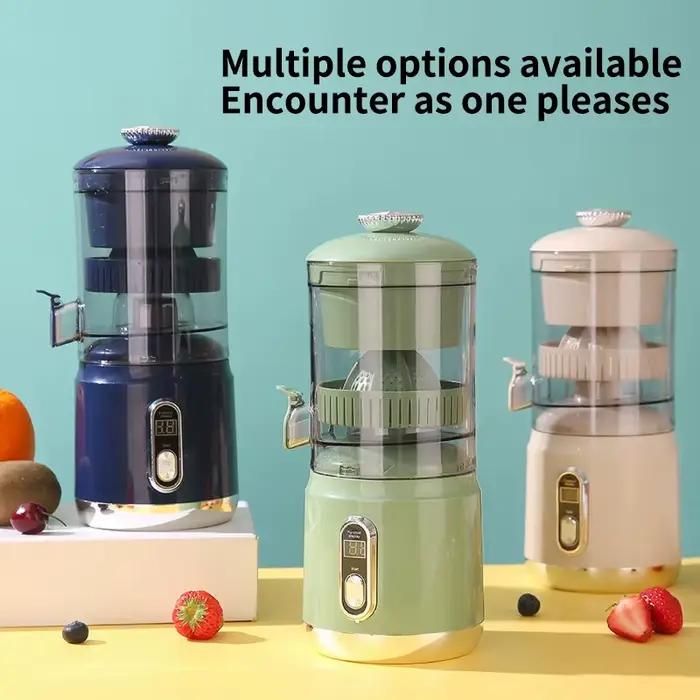Nouvelle Machine à Jus Électrique Portable Multifonctionnelle pour Jus d'Orange, Séparation Pulpe/Jus, Petit Appareil Électroménager pour Jus Frais