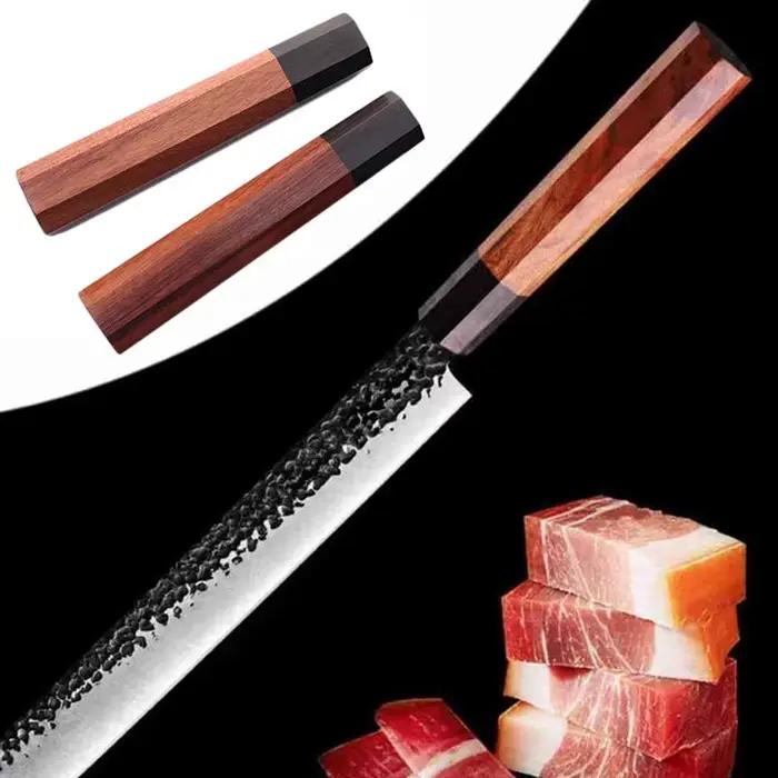 1 manche octogonal pour manche de couteau de cuisine