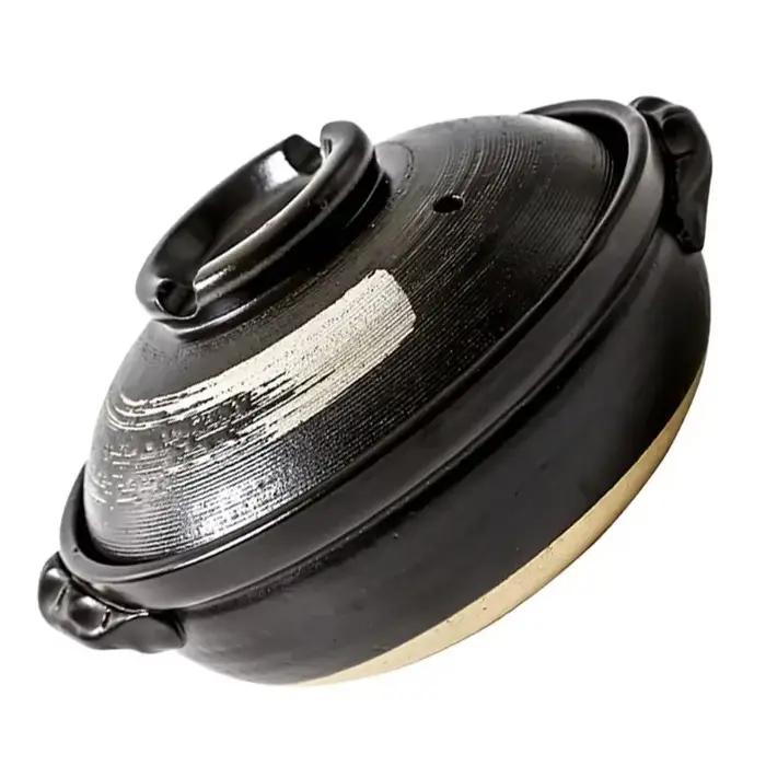 Casserole en céramique émaillée pour cuisinière à induction grande capacité cuisine ragoût soupe ustensile de cuisine occassionnels