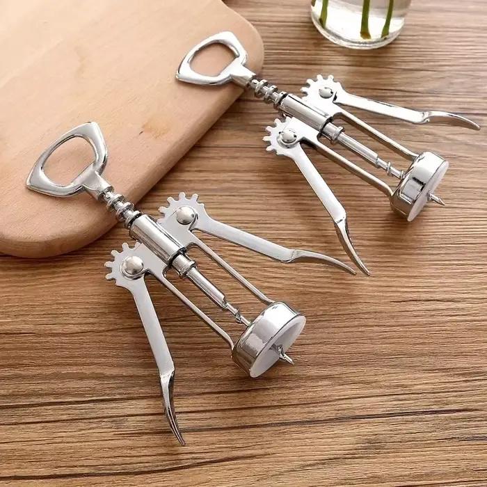 Ouvre-bouteilles de vin élégant en alliage d'aluminium pour dîners romantiques et soirées entre amis occasions spéciales polyvalent pour usage domestique et professionnels