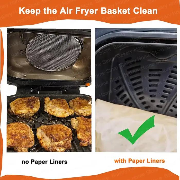 Papier parchemin pour friteuse à Air XL 11 pouces