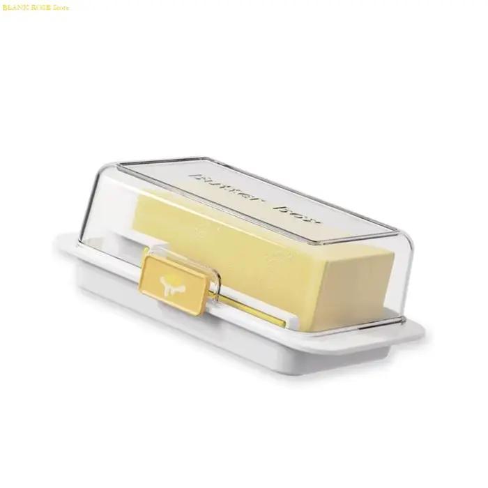 Nouveau plat beurre avec couvercle beurre divisant boîte rangement Récipient Cuisine rangement rangement