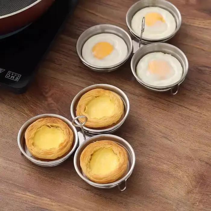 Cuiseur à œufs pochés en acier inoxydable