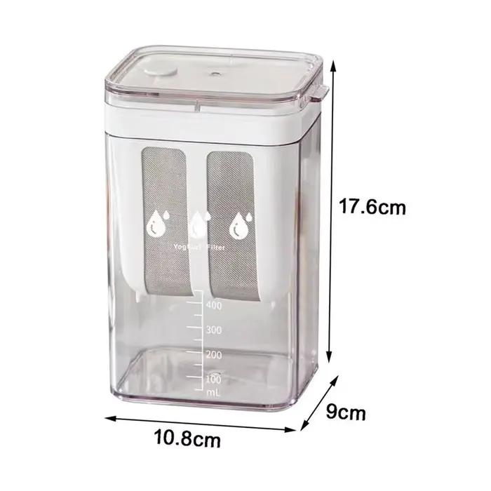 ABKJ - Outil de cuisine pour la préparation de yaourt grec épais 1100ML