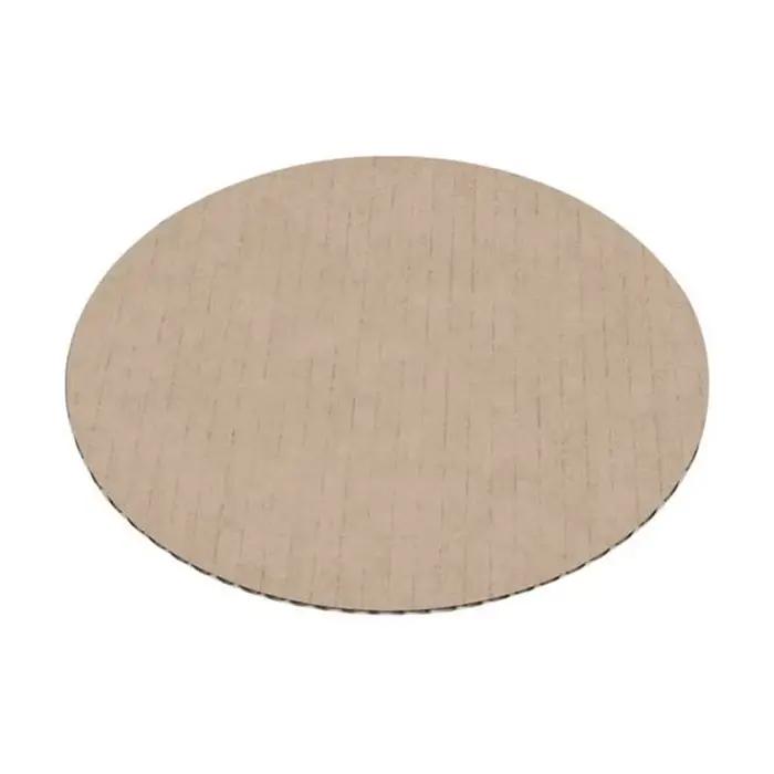 Planches à gâteaux blanches rondes