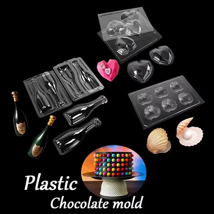 Moule à chocolat circulaire en polycarbonate