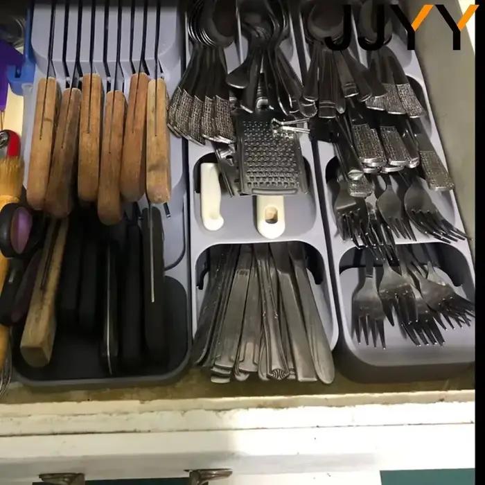 Boîte de rangement de finition de séparation